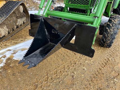 stump digger for skid steer|best stump bucket for tractor.